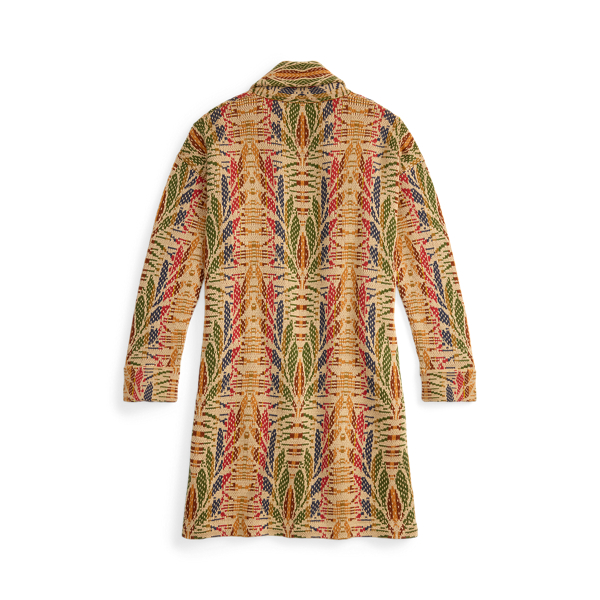 Tan/Multi Patterned Jacquard Cardigan RRL 6