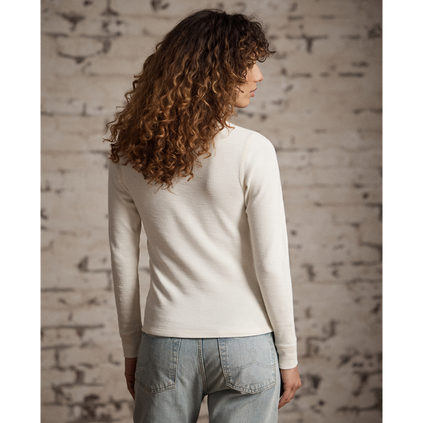 ワッフルニット ヘンリーネック シャツ | ラルフ ローレン公式