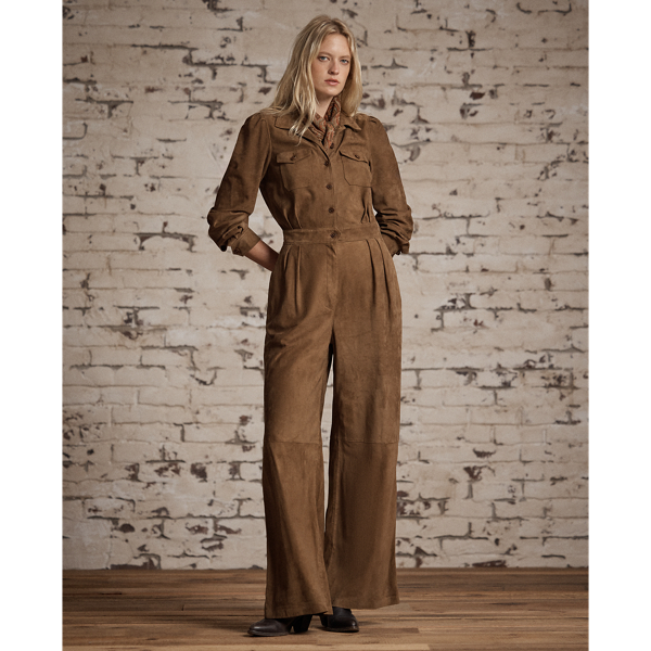Suede Coverall