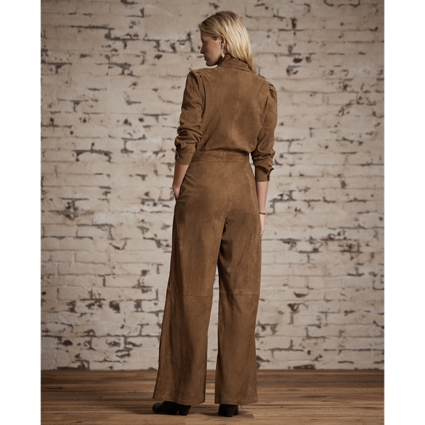 Suede Coverall