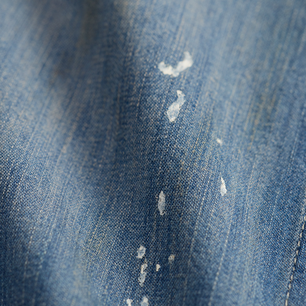 Distressed Denim Chore Coat