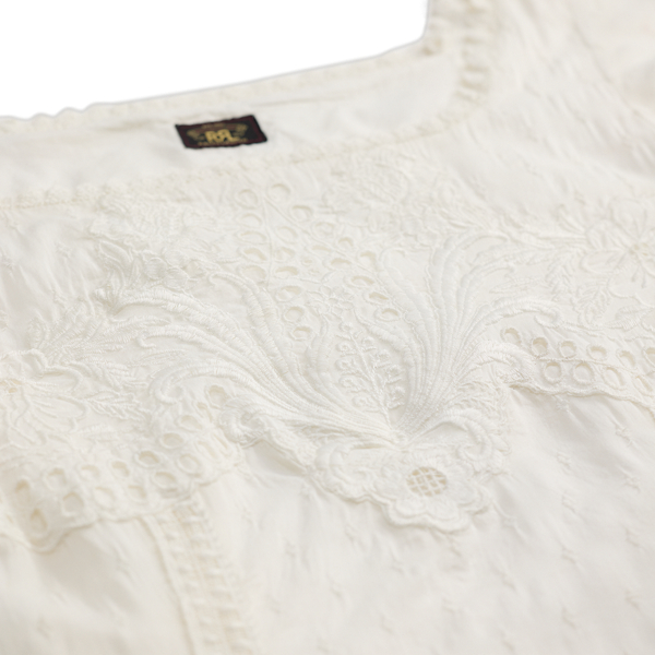 Embroidered Cotton Voile Dress