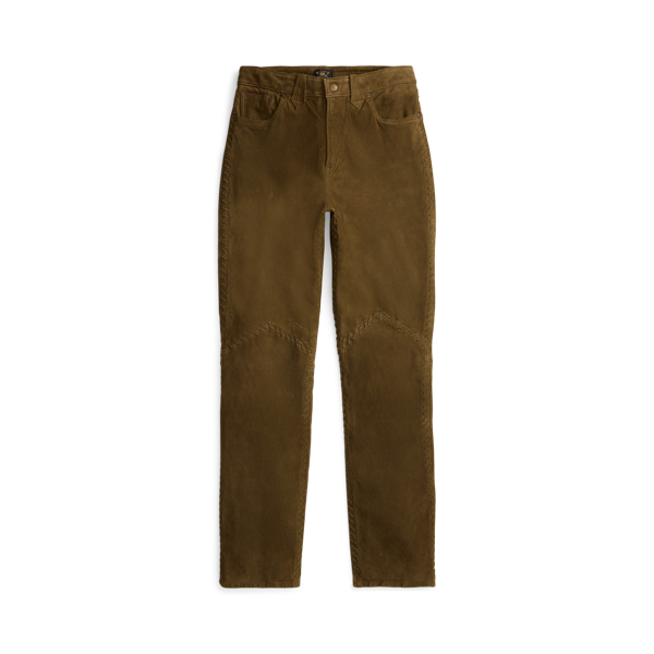 Suede Western Pant