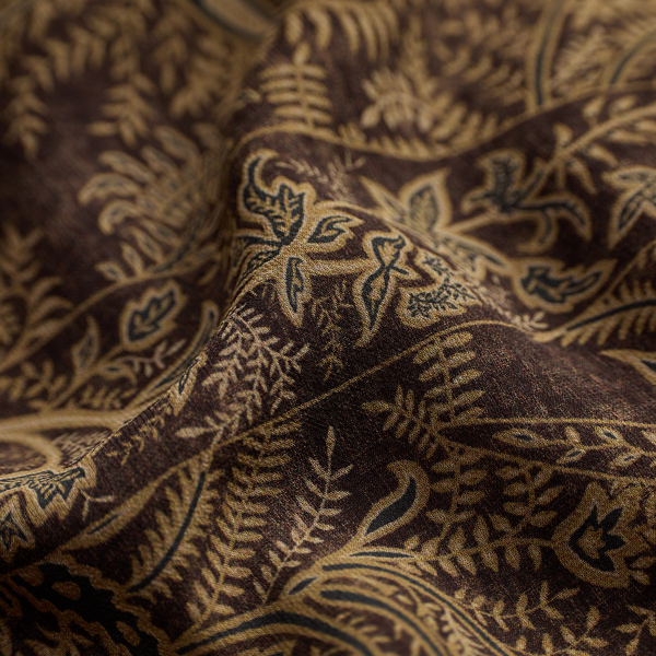 Paisley Silk Georgette Dress