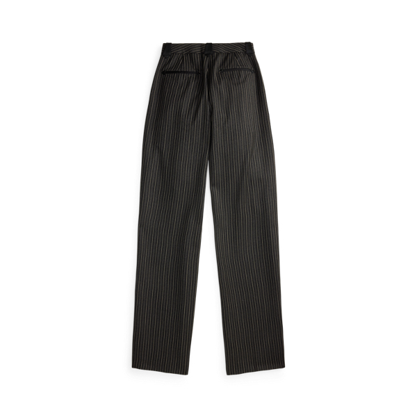 Striped Wool Western Tuxedo Pant