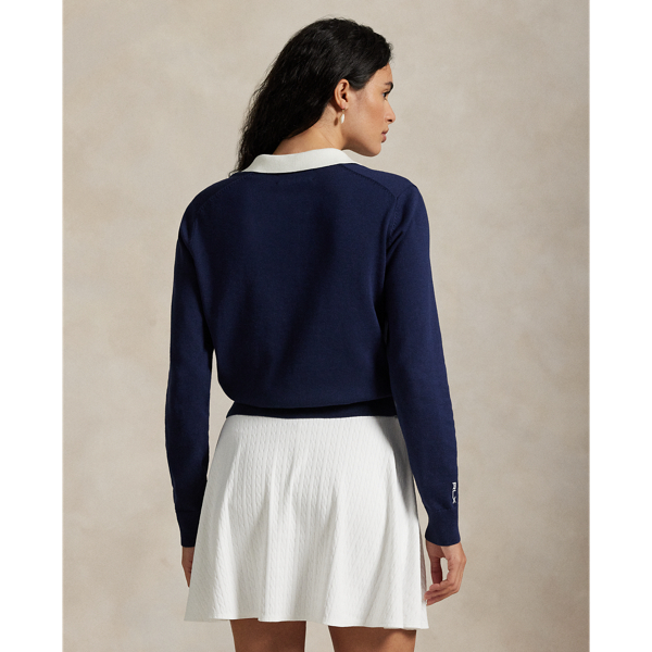 Performance Polo-Collar Sweater