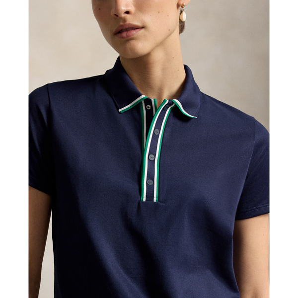 Tailored Fit Jersey Polo Shirt
