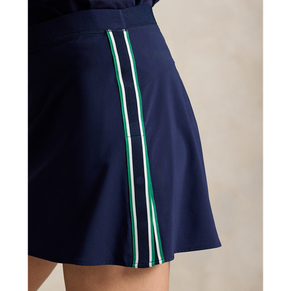 Snapped-Side Hem Performance Skort