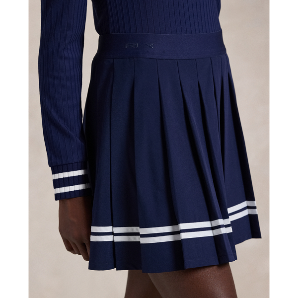 High Waisted Pleated Skort
