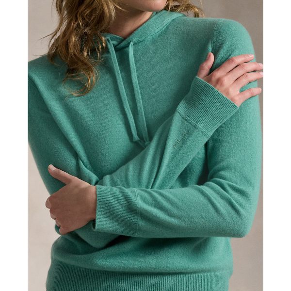Haven Green Cashmere Hoodie RLX 6