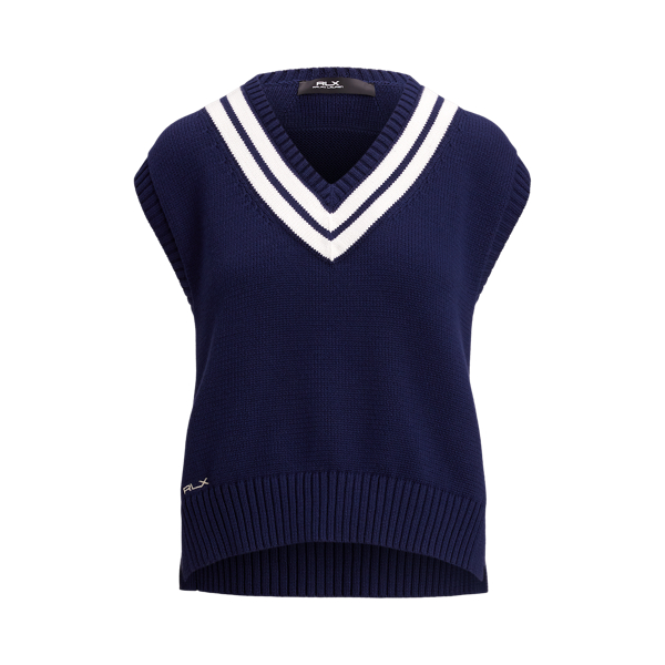 Rib-Knit Cashmere Half-Zip Sweater
