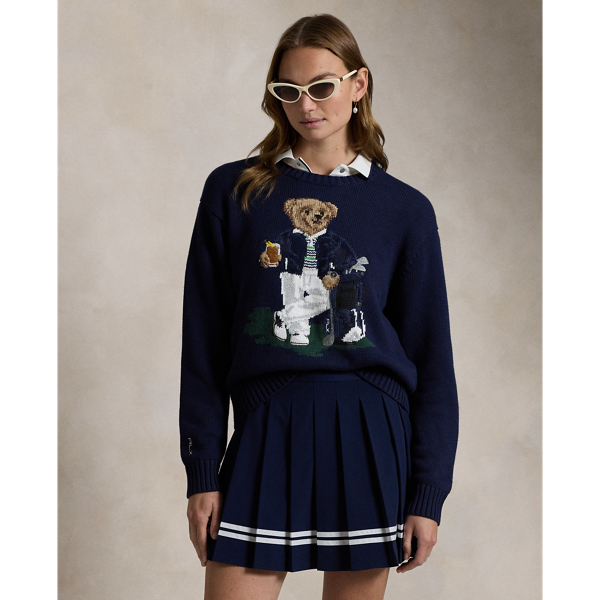 Polo bear womens sweater best sale