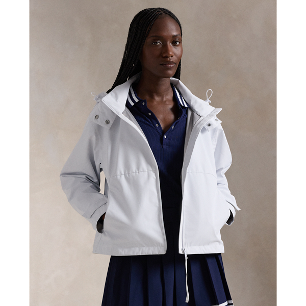 Packable Hooded Rain Jacket