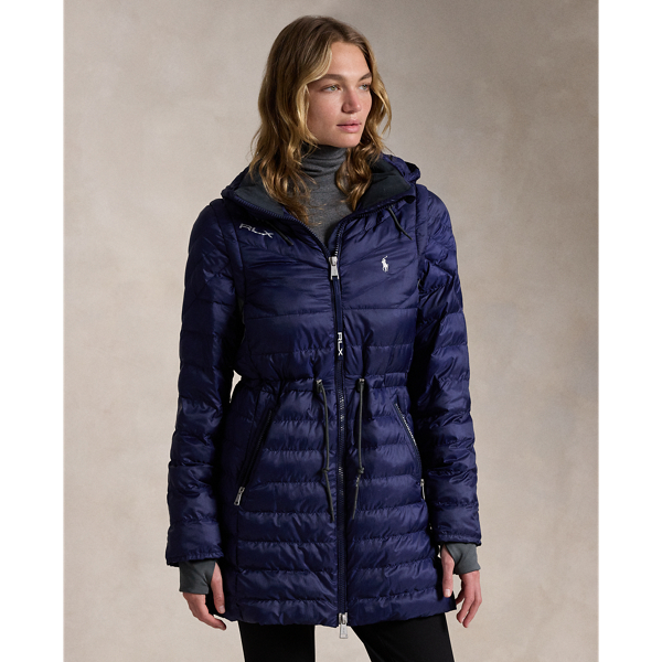 Performance Quilted Full Zip Long Jacket