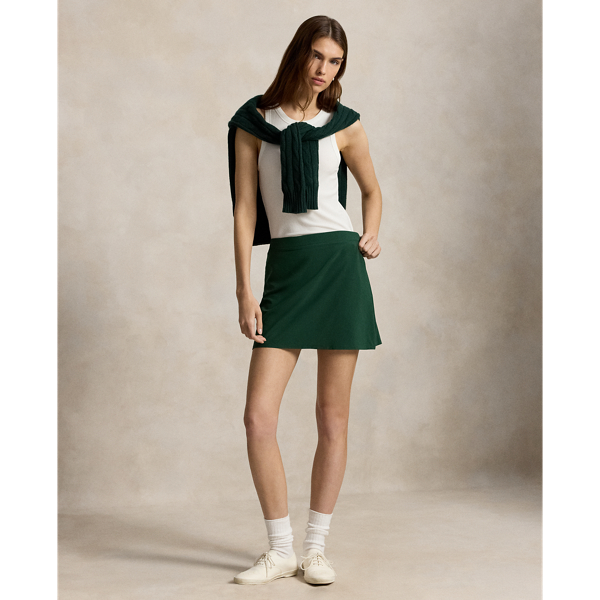 15" Back-Pleated Performance Skort