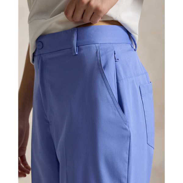 Pantal&oacute;n de sarga el&aacute;stica y 5 bolsillos RLX en Azul neblina 6