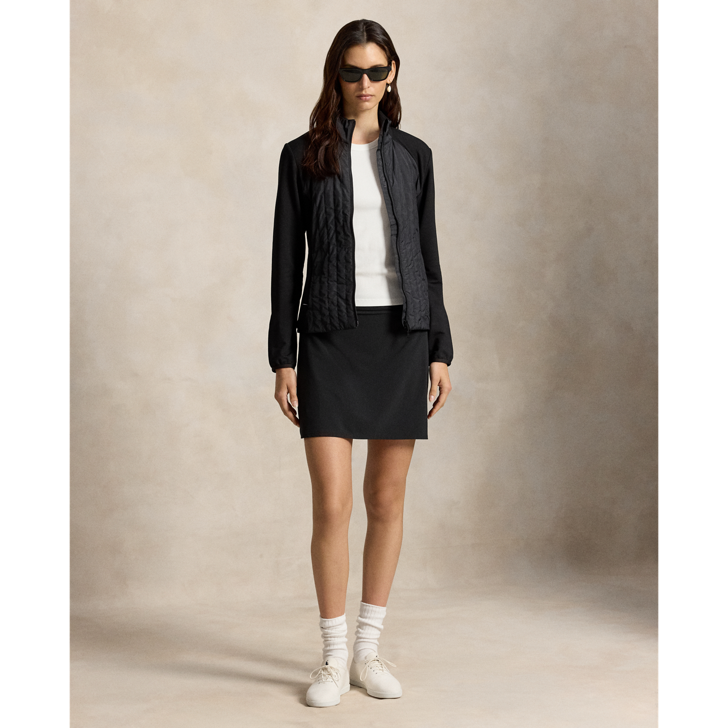 Юбка-шорты Ralph Lauren 17" Performance Skort, цвет: Чёрный — фото 5