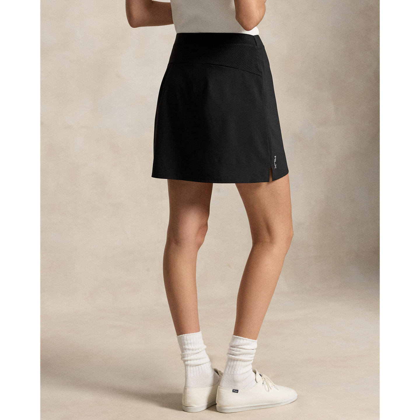 Юбка-шорты Ralph Lauren 17" Performance Skort, цвет: Чёрный — фото 2