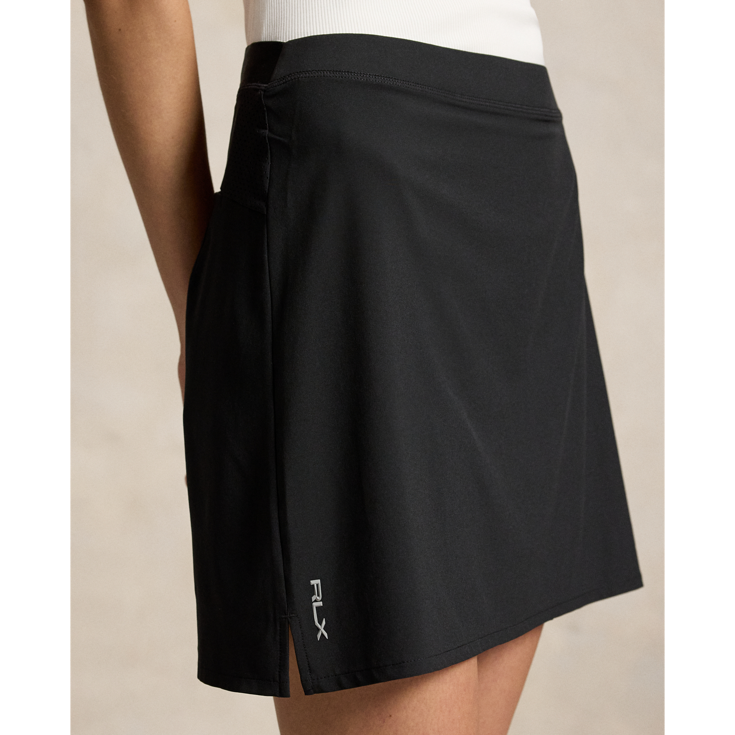 Юбка-шорты Ralph Lauren 17" Performance Skort, цвет: Чёрный — фото 3
