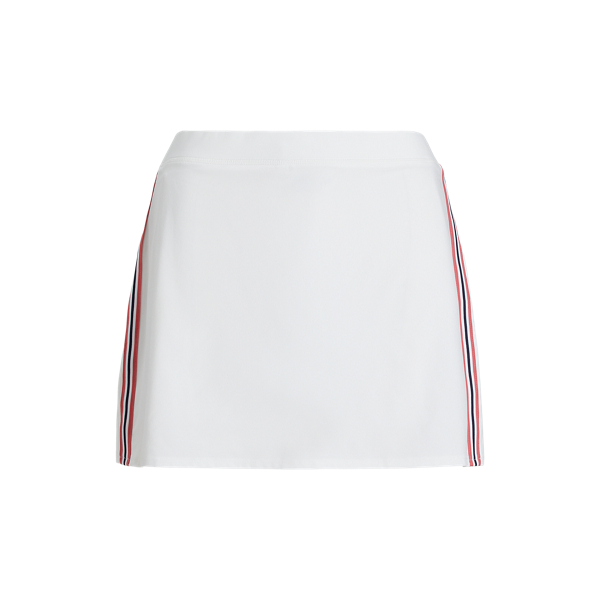 Performance skort met plooien achter