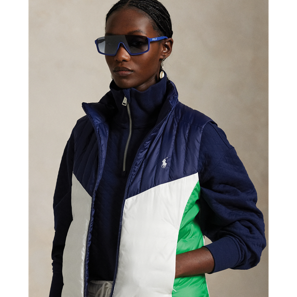 Reversible Channel-Quilted Ripstop Vest
