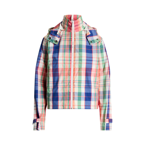Patchwork Mockneck Jacket