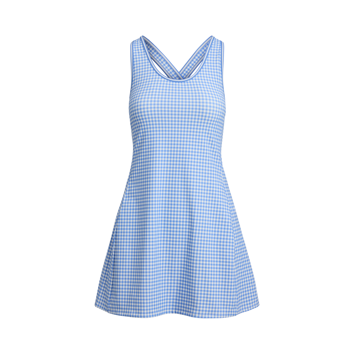 Ralph Lauren★Gingham Crisscross Interlock Dress Gingham Crisscross Interlock Dress