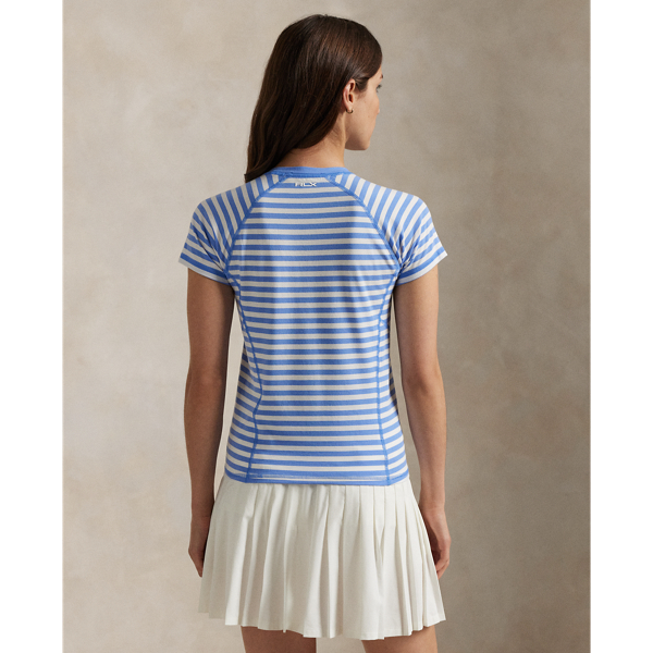 Striped Stretch Jersey Tee