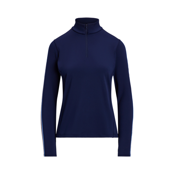 Tailored Fit Interlock Quarter-Zip