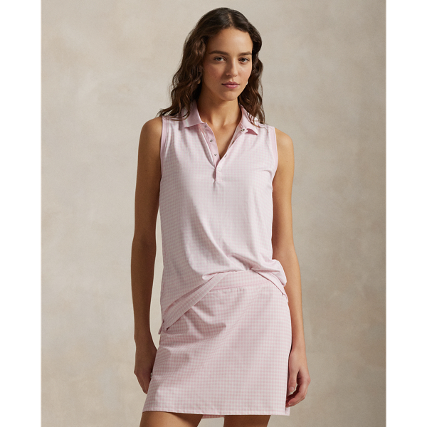 Tailored Fit Sleeveless Polo Shirt