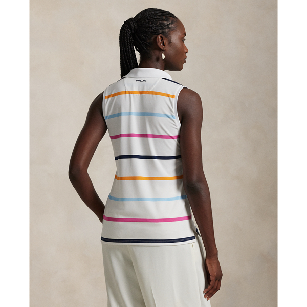 Tailored Fit Sleeveless Polo Shirt