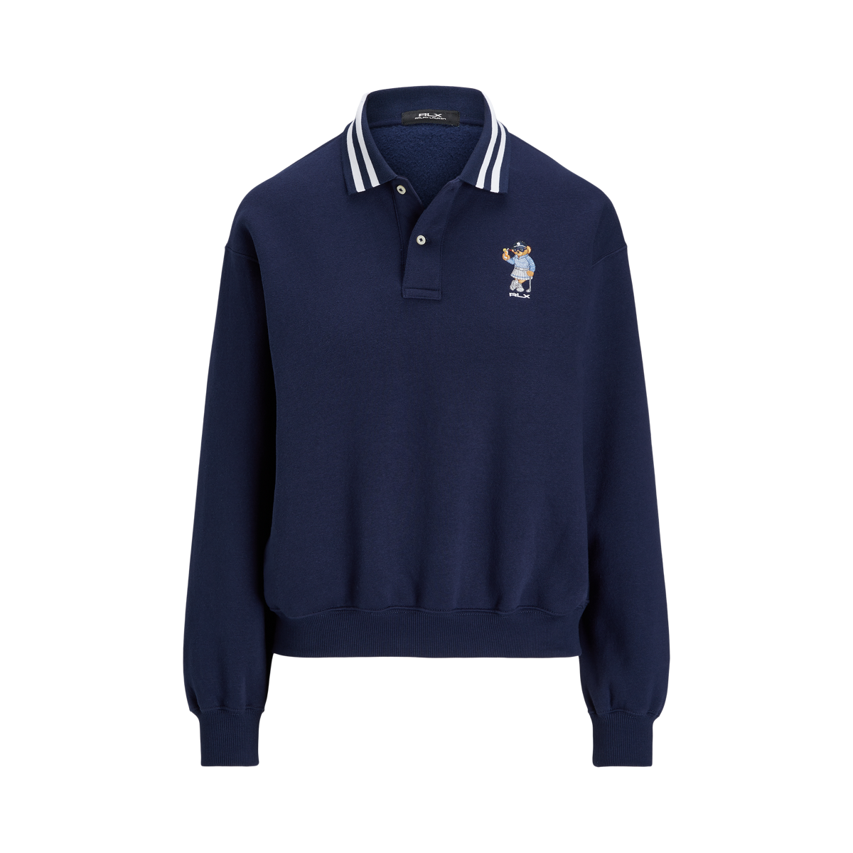 Polo ベア フリース ロングスリーブ ポロシャツ | ラルフ