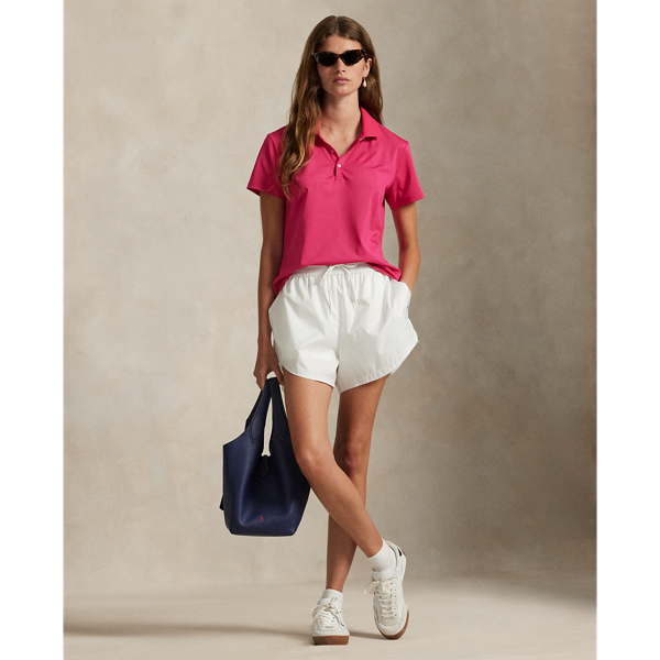 トップス \"Ralph Lauren\" pile poloshirt(PINK) Pink plush polo-shirt brand POLO RALPH LAUREN