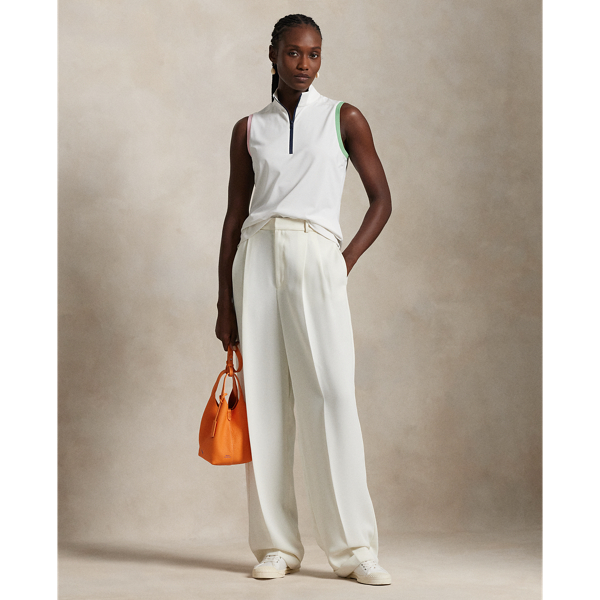 POLO GOLF RALPH LAUREN　ノースリーブ Slim Fit Sleeveless Quarter-Zip Polo for Women | Ralph