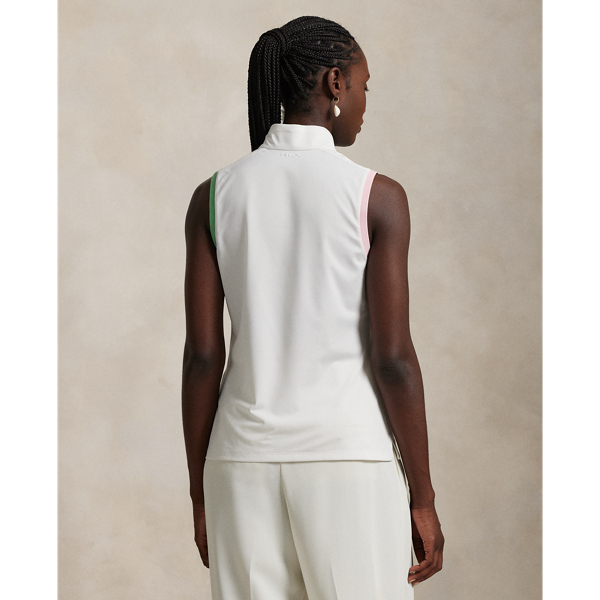 レディースウェア SLP Sleeveless Polo Womens Tonal Heather Quarter Zip Sleeveless Polo | Callaway