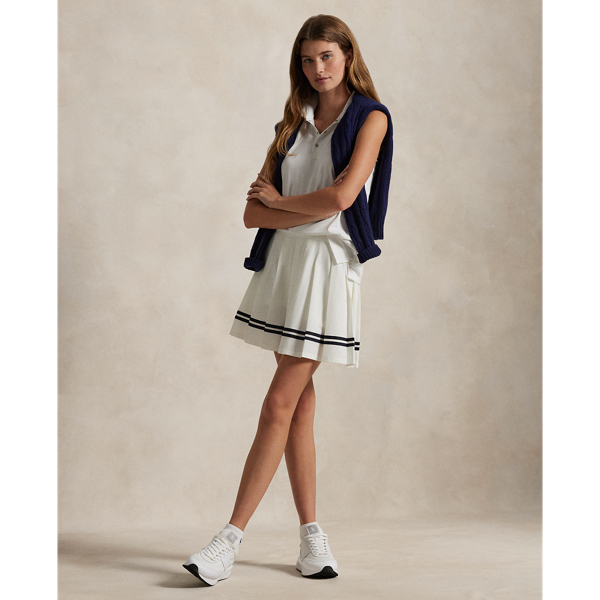 Classic Fit Sleeveless Polo Shirt