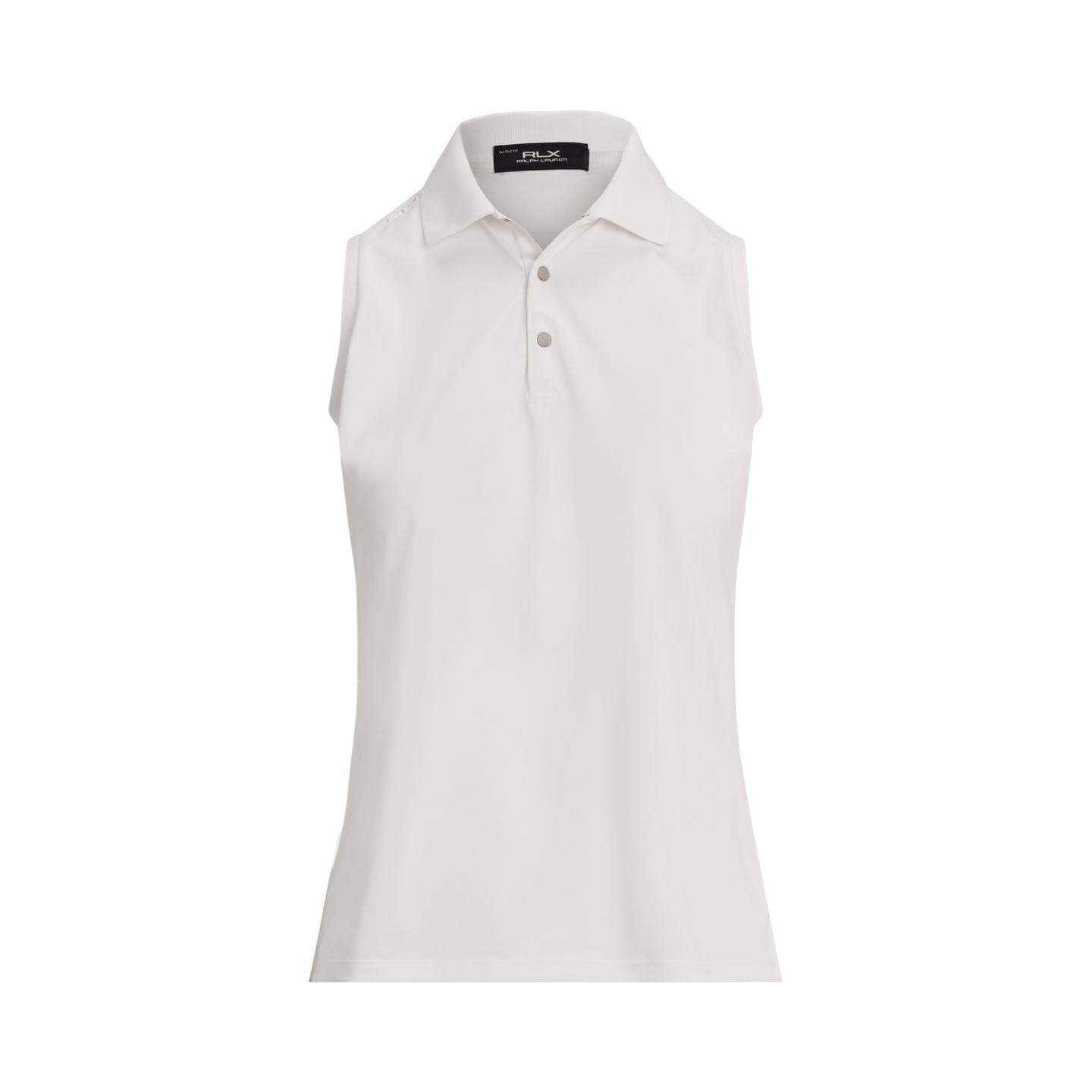 Женское поло Ralph Lauren Classic Fit Sleeveless Tour Polo, цвет: Белый — фото 5