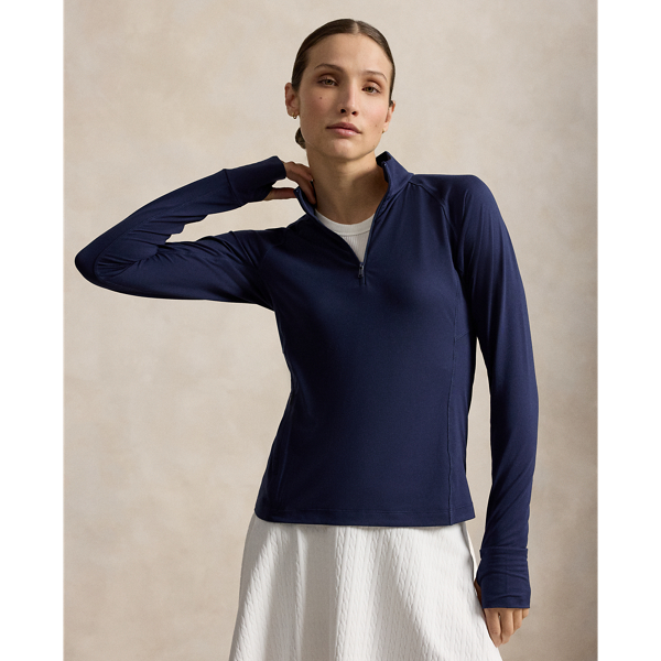 Stretch Jersey Quarter-Zip