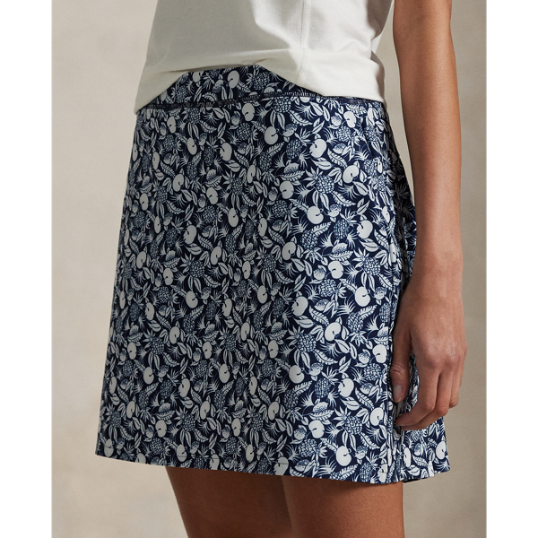 17インチ プリント バックプリーテッド パフォーマンス スコート