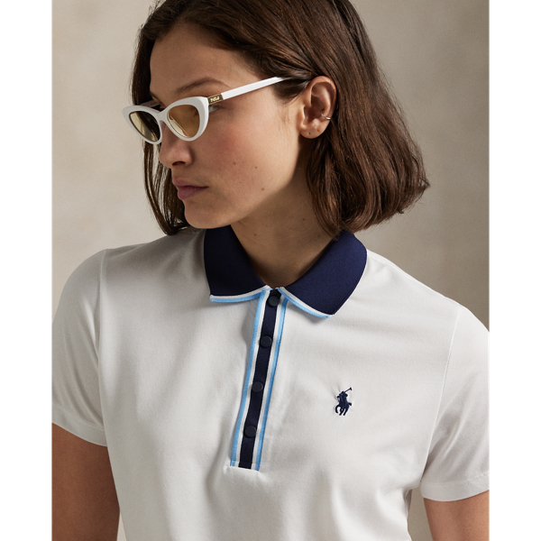 Tailored Fit Jersey Polo Shirt