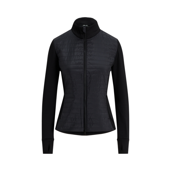 Veste zippée hybride avec matelassage