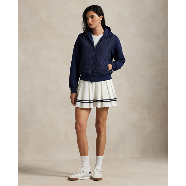 ハイブリッド フリースキルテッド フルジップ フーディ | ラルフ