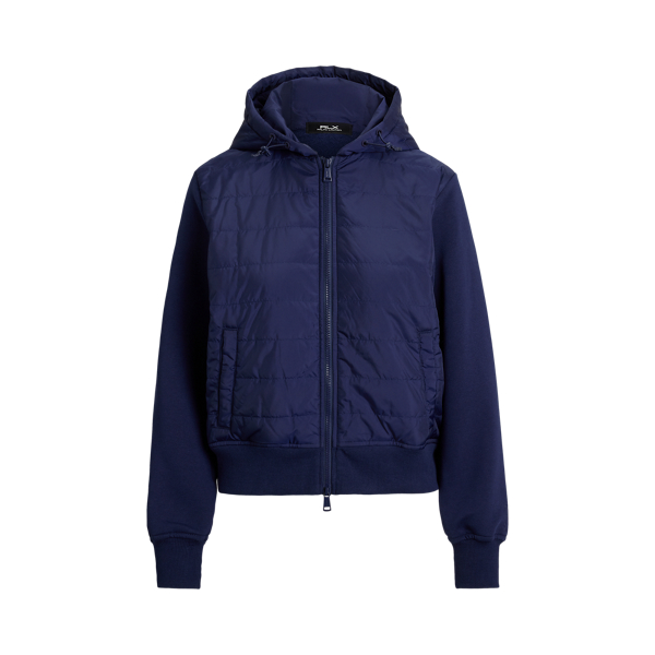 ハイブリッド フリースキルテッド フルジップ フーディ | ラルフ