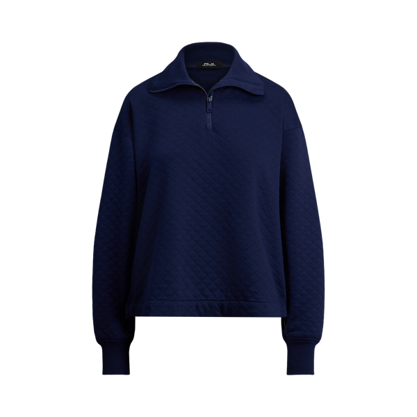 美品　RLX Ralph Laurenラルフローレン ハーフジップ プルオーバー キルテッド ハーフジップ プルオーバー | ラルフ ローレン公式