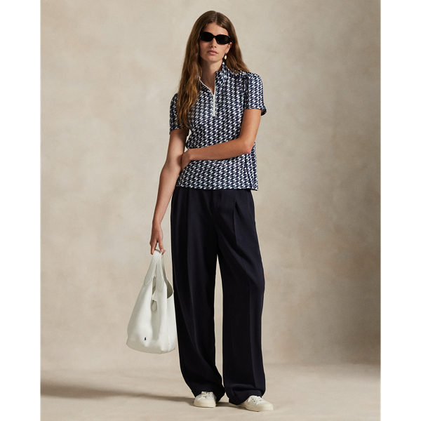 グラフィック ストレッチジャージー クォータージップ シャツ | ラルフ