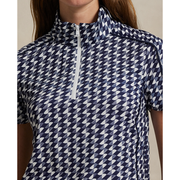 グラフィック ストレッチジャージー クォータージップ シャツ | ラルフ