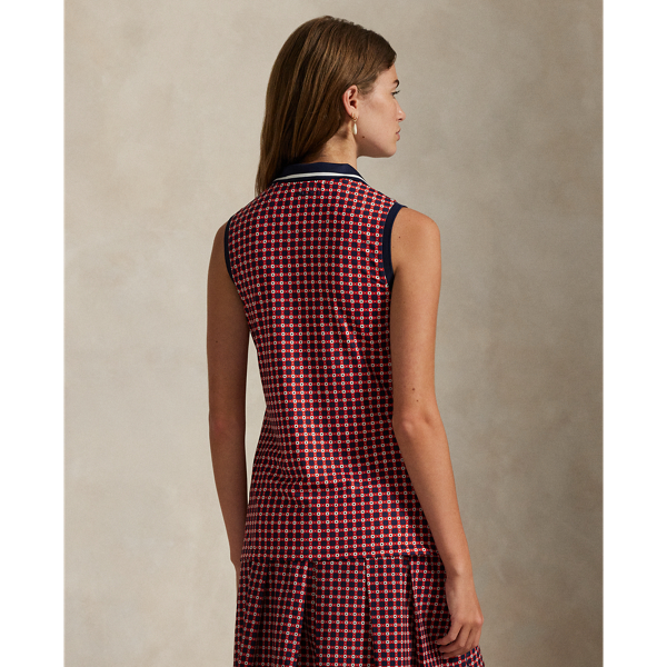 Tailored Fit Sleeveless Polo Shirt