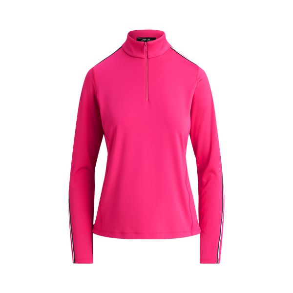 Tailored Fit Interlock Quarter-Zip