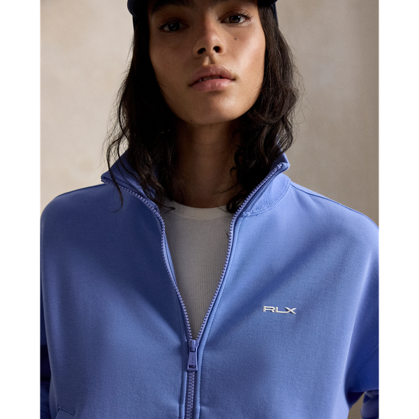 Blue Mist Double-Knit Full-Zip Sweatshirt RLX 6