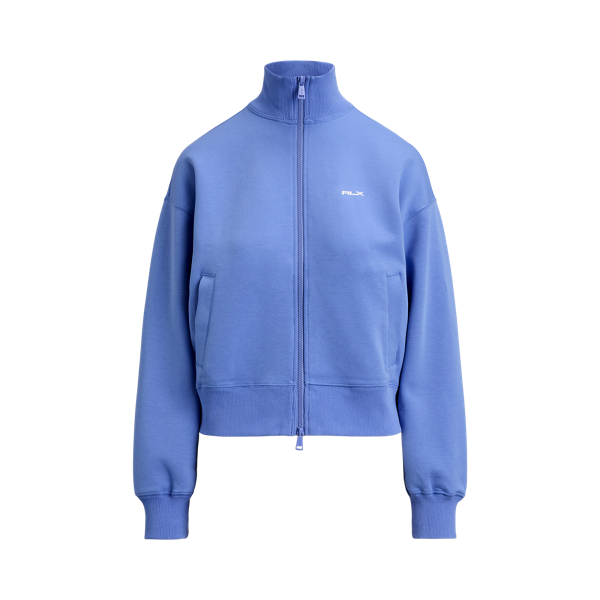 Stretch Interlock Quarter-Zip Mockneck